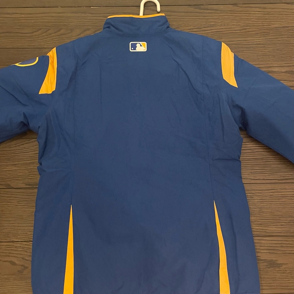 Authentic MLB Milwaukee Brewers ThermaBase Jacket - Picture 2 of 8
